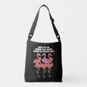 Bolsa Ajustável Flamingo Por Que Quando Você Estava Nascer De Sai