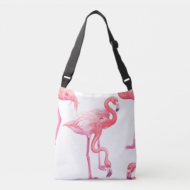 Bolsa Ajustável Flamingos (Frente)