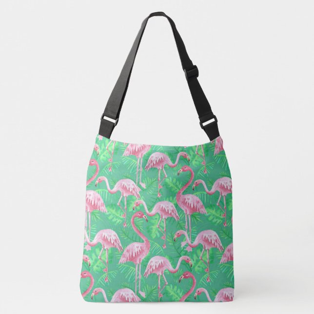 Bolsa Ajustável Flamingos (Frente)