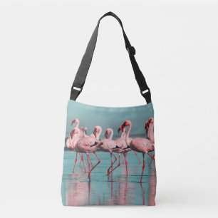 Bolsa Ajustável flamingos selvagens africanos