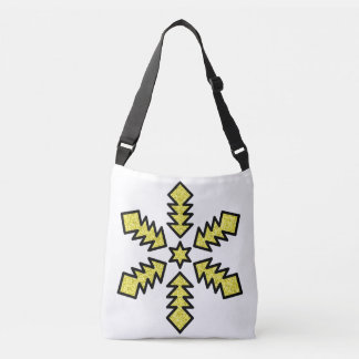 Bolsa Ajustável Floco de Neve Brilhante - Estrela Amarela