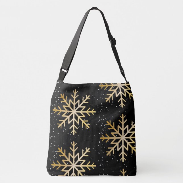Bolsa Ajustável Floco de neve de Natal (Verso)