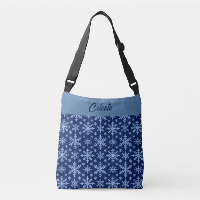 Bolsa Ajustável Flocos de Neve Clássicos (Frente)