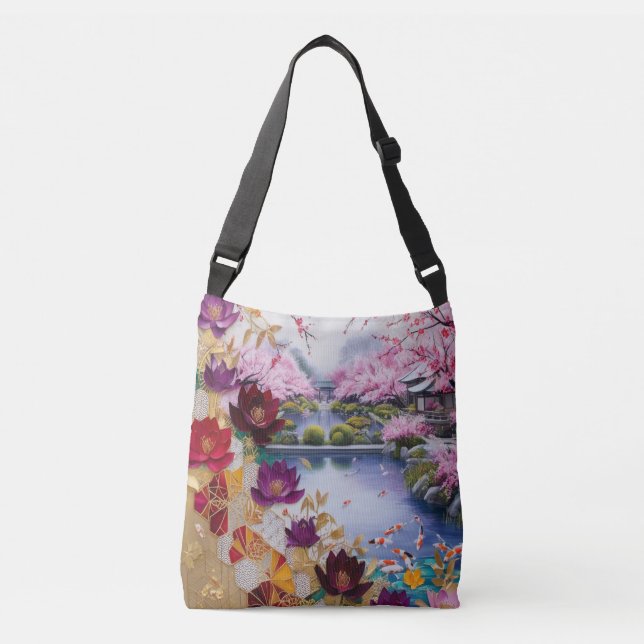 BOLSA AJUSTÁVEL FLOR (Frente)