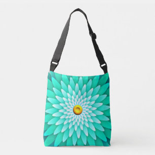 Bolsa Ajustável Flor Azul Mandala-68566