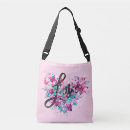Bolsa Ajustável Flor Coração Amor