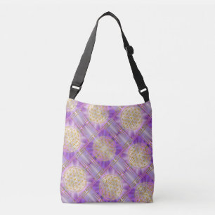Bolsa Ajustável FLOR DA VIDA - Padrão uniforme de Yantra