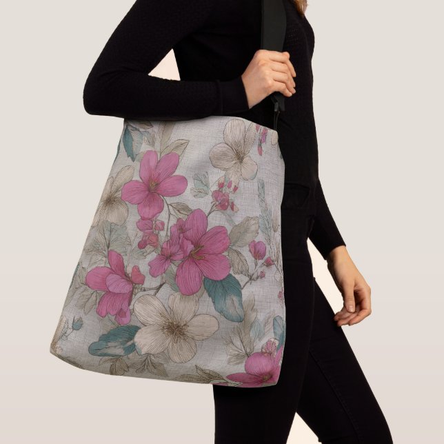 Bolsa Ajustável Flor de Blossom Rosa  (Close Up)