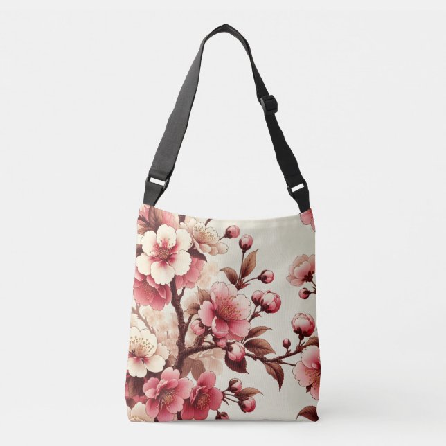 Bolsa Ajustável Flor de Cerejeira (Frente)