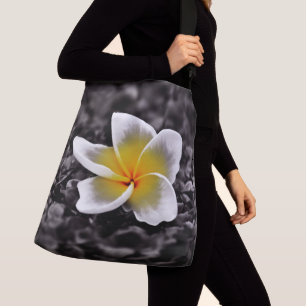 Bolsa Ajustável Flor de Havaí do Frangipani do Plumeria