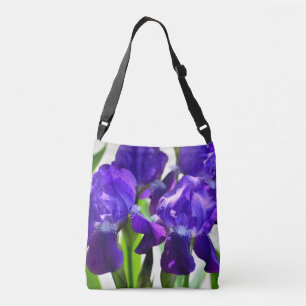 Bolsa Ajustável Flor Iris Roxo