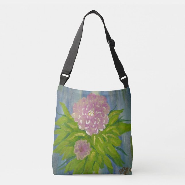 Bolsa Ajustável flor rosa (Frente)