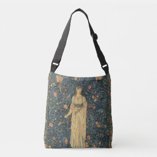 Bolsa Ajustável Flora antiga de William Morris
