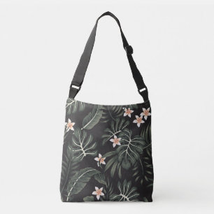 Bolsa Ajustável Flora Tropical Noite: Vintage Exótica.