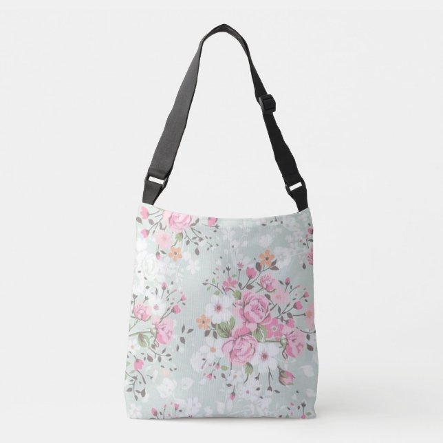 Bolsa Ajustável Floral (Frente)
