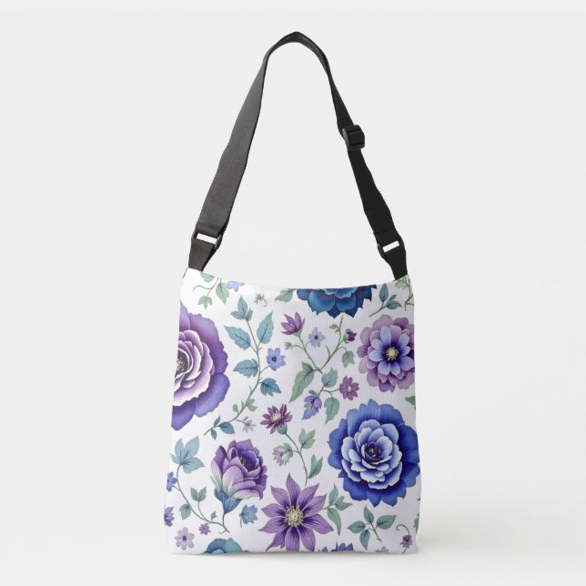 Bolsa Ajustável Floral (Frente)