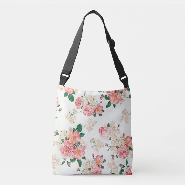 Bolsa Ajustável Floral (Frente)