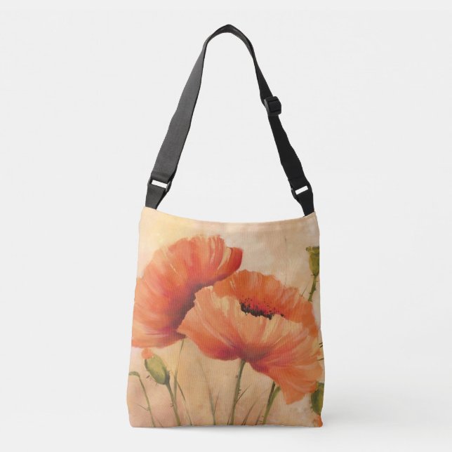 Bolsa Ajustável Floral (Frente)