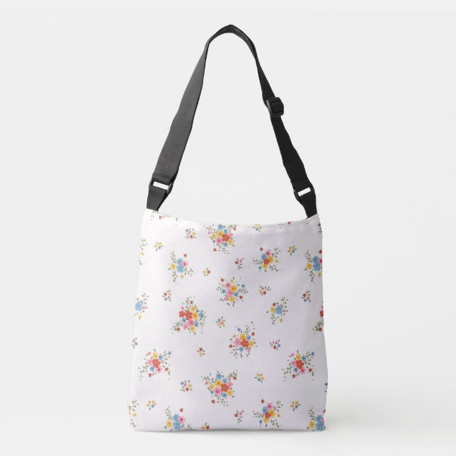 Bolsa Ajustável Floral (Frente)