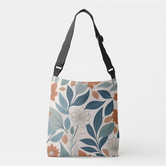 Bolsa Ajustável Floral Cottagecore (Frente)