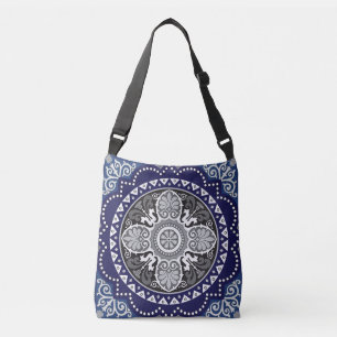 Bolsa Ajustável Floral Detalhado - Design de Paisley Paisley
