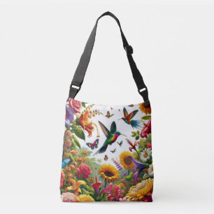 Bolsa Ajustável Floral Flight Fantasy