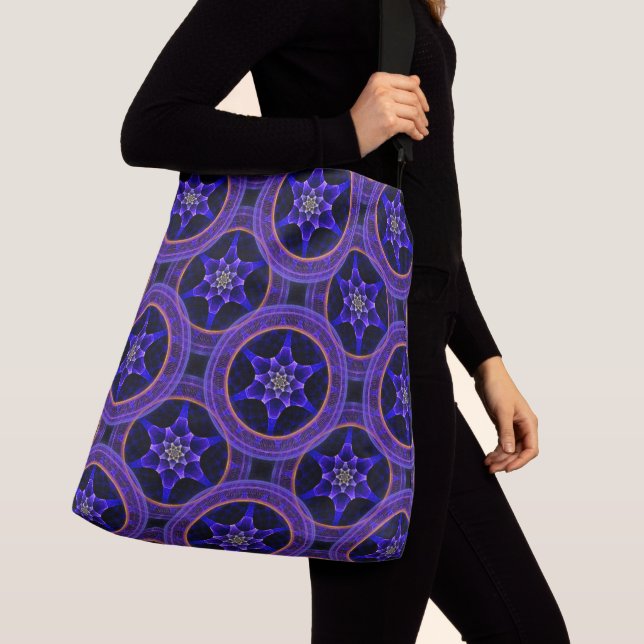 Bolsa Ajustável Floral Modern Boho Elegant Abstract Pattern #505 (Close Up)