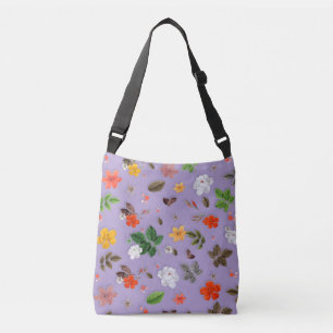 Bolsa Ajustável Flores Amarelas e Rosas Brancas 21