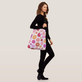 Bolsa Ajustável Flores Coloridas Grande Padrão