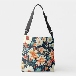 Bolsa Ajustável Flores de Laranja Vermelho e Branco deliciosas inc