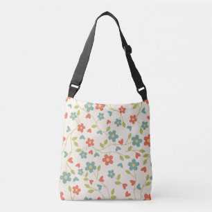 Bolsa Ajustável Flores de Mola