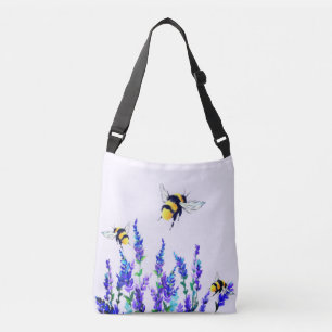 Bolsa Ajustável Flores de primavera e Saco de Corpo Cruzado das Ab