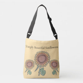 Bolsa Ajustável Flores de sol bonitas