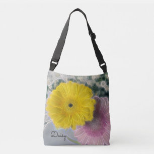 Bolsa Ajustável Flores Elétricas Bonitas Amarelas e Rosas *Persona