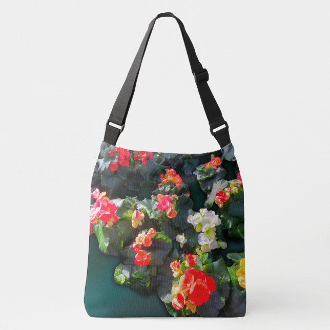 Bolsa Ajustável Flores Encantadas (Frente)
