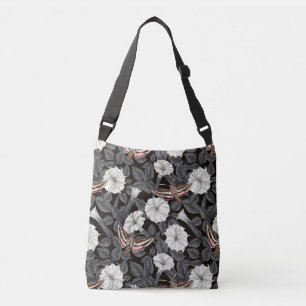 Bolsa Ajustável Flores-lua e mariposas-esfinge 2