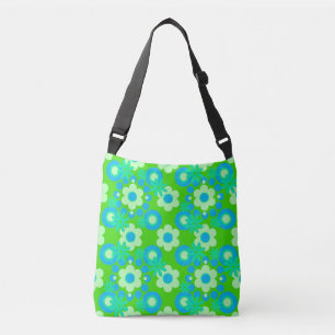 Bolsa Ajustável Flores Pérolas Rosquinhas Espinha Azul Maçã Verde
