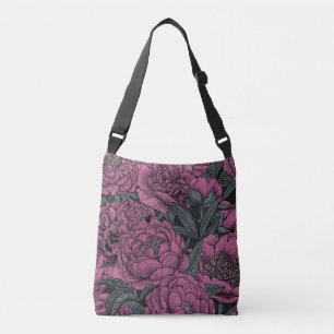 Bolsa Ajustável Flores roxas