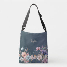 Bolsa Ajustável Flores Silvestres Pastéis Delicadas Primavera Pers
