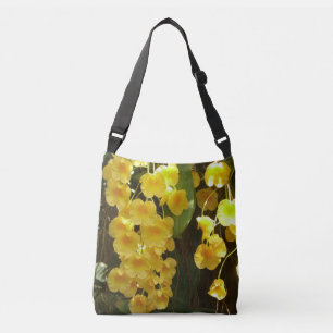 Bolsa Ajustável Flores Tropicais das Orquídeas Amarelas