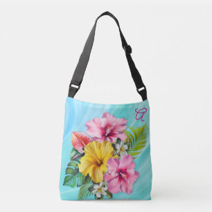 Bolsa Ajustável Flores Tropicais de Hibisco Damas de Honra