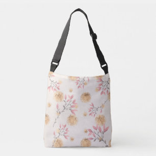 Bolsa Ajustável Florestas Rosa Espalhadas Entre Dourados Espaçado