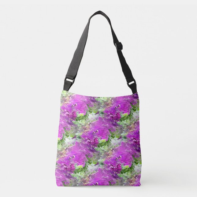 Bolsa Ajustável Fluindo Petunias..... (Frente)