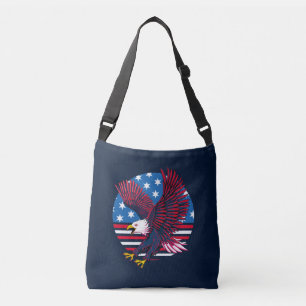 Bolsa Ajustável Flying Eagle e American Flag