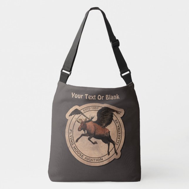 Bolsa Ajustável Flying Moose Aviation Patch (Frente)