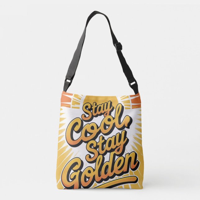 Bolsa Ajustável fofo inspirador (Verso)