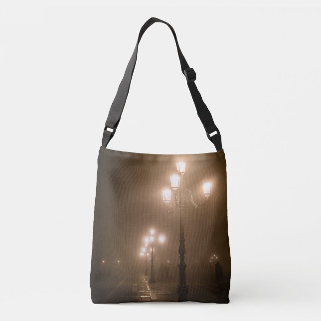 Bolsa Ajustável Foggy Piazza San Marco, Veneza (Verso)
