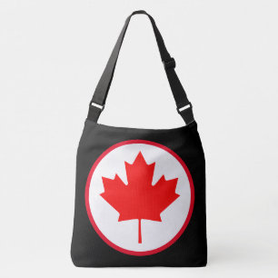 Bolsa Ajustável Folha de bordo canadense brilhante Dia do Canadá V