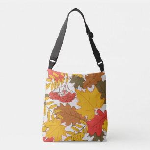 Bolsa Ajustável Folhas de outono, padrão simples e uniforme