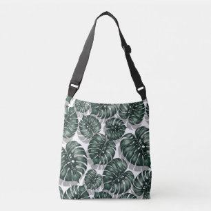 Bolsa Ajustável Folhas tropicais, monstera da selva